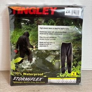 StormFlex Rain Pants 2X-Large 1 Count Black by Tingley